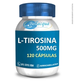 L-Tirosina 500mg 120 cápsulas