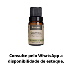 Óleo Essencial Citronela - Via Aroma - 10ml