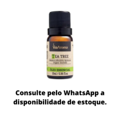 Óleo Essencial Tea Tree (Melaleuca) - Via Aroma - 10ml