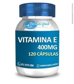 Vitamina E 400mg 120 cápsulas - comprar online