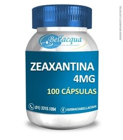 Zeaxantina 4mg 100 cápsulas - comprar online