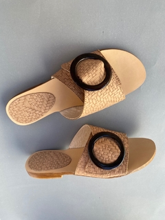 CHATA CUERO #CA 033 BEIGE - comprar online