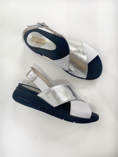 Sandalias Susy Plata - comprar online