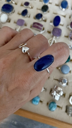 Anillo baguete blue quarz (b200) - comprar online