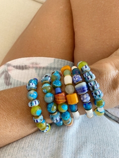 Pulseras colores afrika