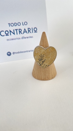 Anillo corazón dendrita (518) - comprar online