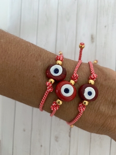 Pulseras evil eye cerámica