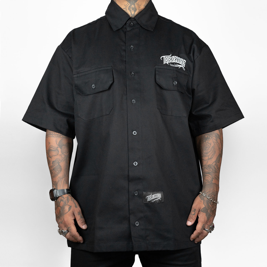 Camisa Work Shirt Treze Core - Preta