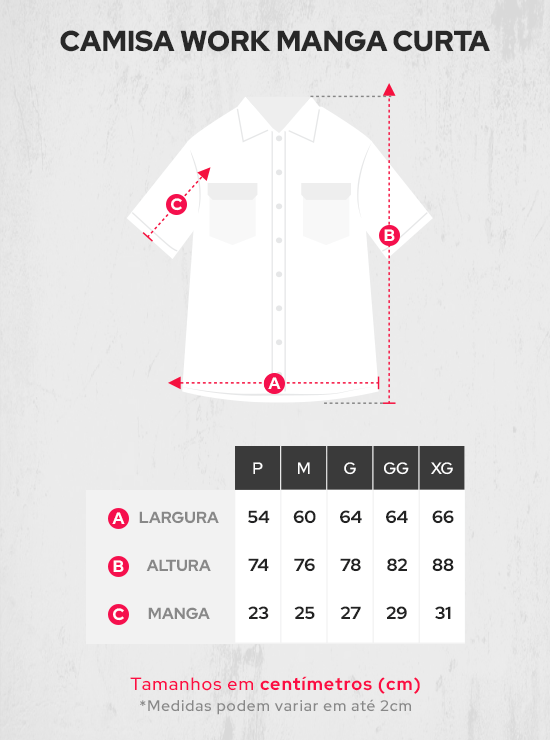 Camisa Work Shirt Treze Core - Marrom
