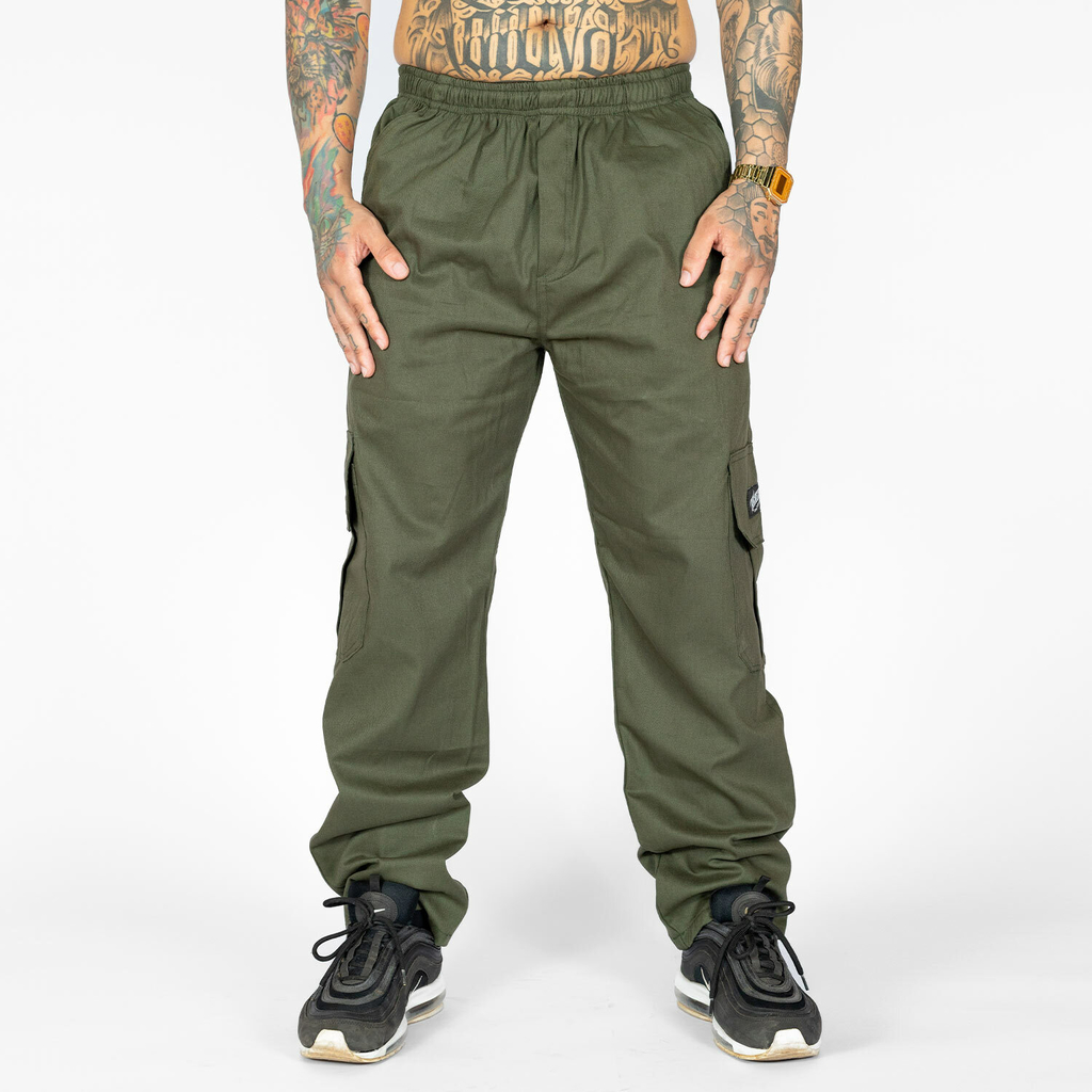 Calça Treze Core Cargo Verde Musgo