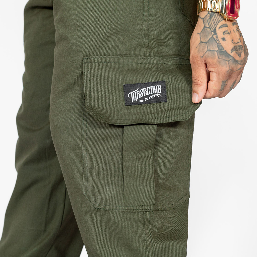 Calça Treze Core Cargo Verde Musgo