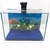Aquário Beteira Nº1 Decorada com Luminária de LED Bivolt - Pet Shop Online MF Aquarium - Produtos para Aquários e Pet