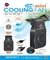Ventilador de resfriamento Cooling Fan mini D-336-B Black 110v - comprar online