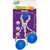 Brinquedo Duo Ball Divercão Azul Tamanho P