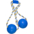 Brinquedo Duo Ball Divercão Azul Tamanho P - Pet Shop Online MF Aquarium - Produtos para Aquários e Pet