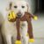 Brinquedo para Cães Macaco Plush 40 cm Pelúcia Sonoro na internet