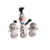 Enfeite Para Aquário Olaf Frozen e Amigos Bonecos de neve