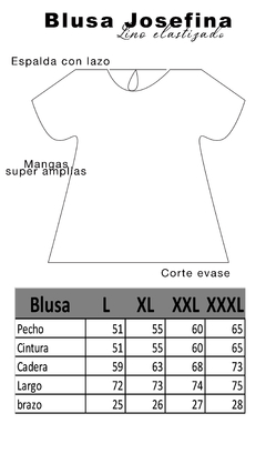 BLUSA Josefina Colores - tienda online