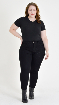 Jean Chupin Negro strass Comprar en Tuluk