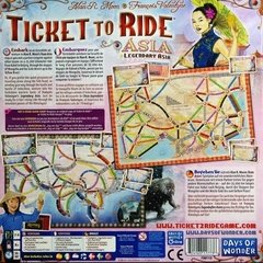 TICKET TO RIDE: ÁSIA - EXPANSÃO - Pittas Board Games