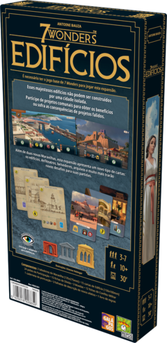 7 Wonders (2ª Edição): Edifícios (Expansão) - Pittas Board Games