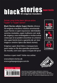 BLACK STORIES: SUPER-HERÓIS - comprar online