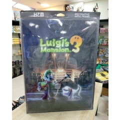 QUADRO DE METAL DECORATIVO GRANDE - Luigi's Mansion