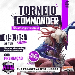 Para torneio Commander 09-09 Sabado (Inscrição no PIX 25,00)