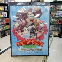 QUADRO DE METAL DECORATIVO GRANDE - DONKEY KONG