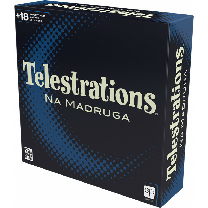 Jogo de Tabuleiro - Telestrations - 4 a 8 Jogadores - Galápagos