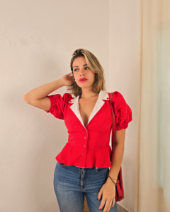 Blusa Rojo Romina