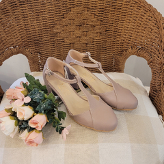 Zapatos de Cuero Rosa Serenidad - tienda online