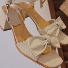Zapatos de Cuero Blanco Lavanda - comprar online