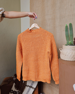 Sweater Naranja Maitén - MIYE COLLAZZO