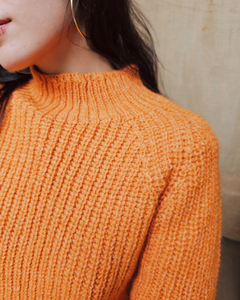 Sweater Naranja Maitén - MIYE COLLAZZO
