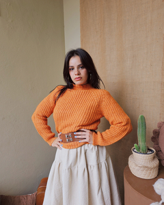 Sweater Naranja Maitén en internet