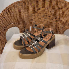 Sandalias Verde Corola - comprar online