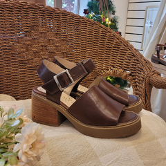 Sandalias de Cuero Suela Pandora - tienda online