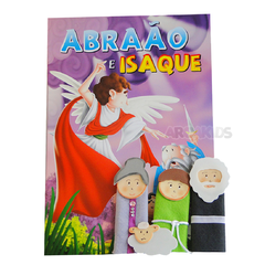 Arcakids Livro Bíblico com Dedoches - Abraão e Isaque