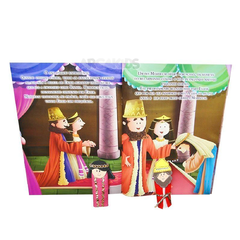 Arcakids Livro Bíblico com Dedoches - Rainha Ester