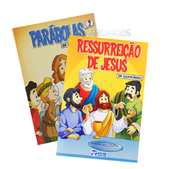 Arcakids Histórias Bíblicas em Quadrinhos com 10 livros