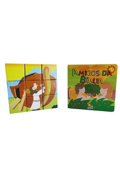 Livro com Cubos Quebra Cabeça - Amigos da Bíblia - comprar online