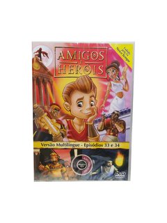 DVD Amigos e Heróis - Episódios 33 e 34 - comprar online