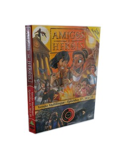 DVD Amigos e Heróis - Episódios 37, 38 e 39 - comprar online
