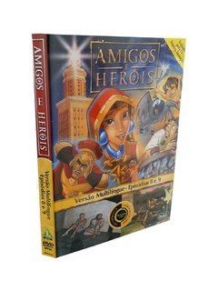 DVD Amigos e Heróis - Episódios 8 e 9 - comprar online