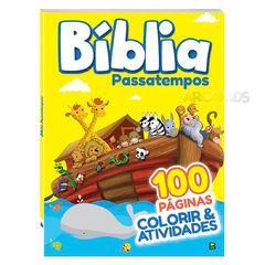 Arcakids Bíblia Passatempos - 100 páginas Colorir e Atividades