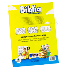 Arcakids Bíblia Passatempos - 100 páginas Colorir e Atividades