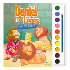 Arcakids Livro de Aquarela - Daniel e os Leões