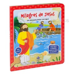 Arcakids Livro de Colorir com Água - Milagres de Jesus