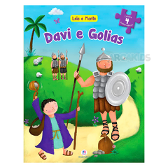 Arcakids Livro Quebra Cabeça - Davi e Golias